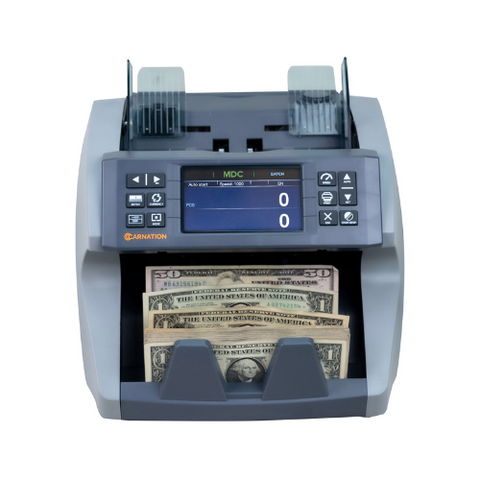 Contador de billetes de valor mixto CR7 UV MG IR CIS con 1 año de garantía