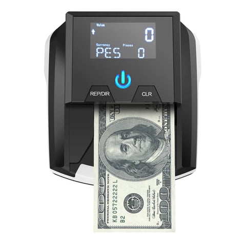 Detector automático de billetes falsos CRD12A con detección de infrarrojos UV MG - Grado bancario
